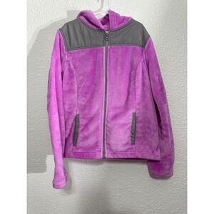 SO / Kids Girl's Purple Fleece Full Zip Hoodie Jacket Size 12